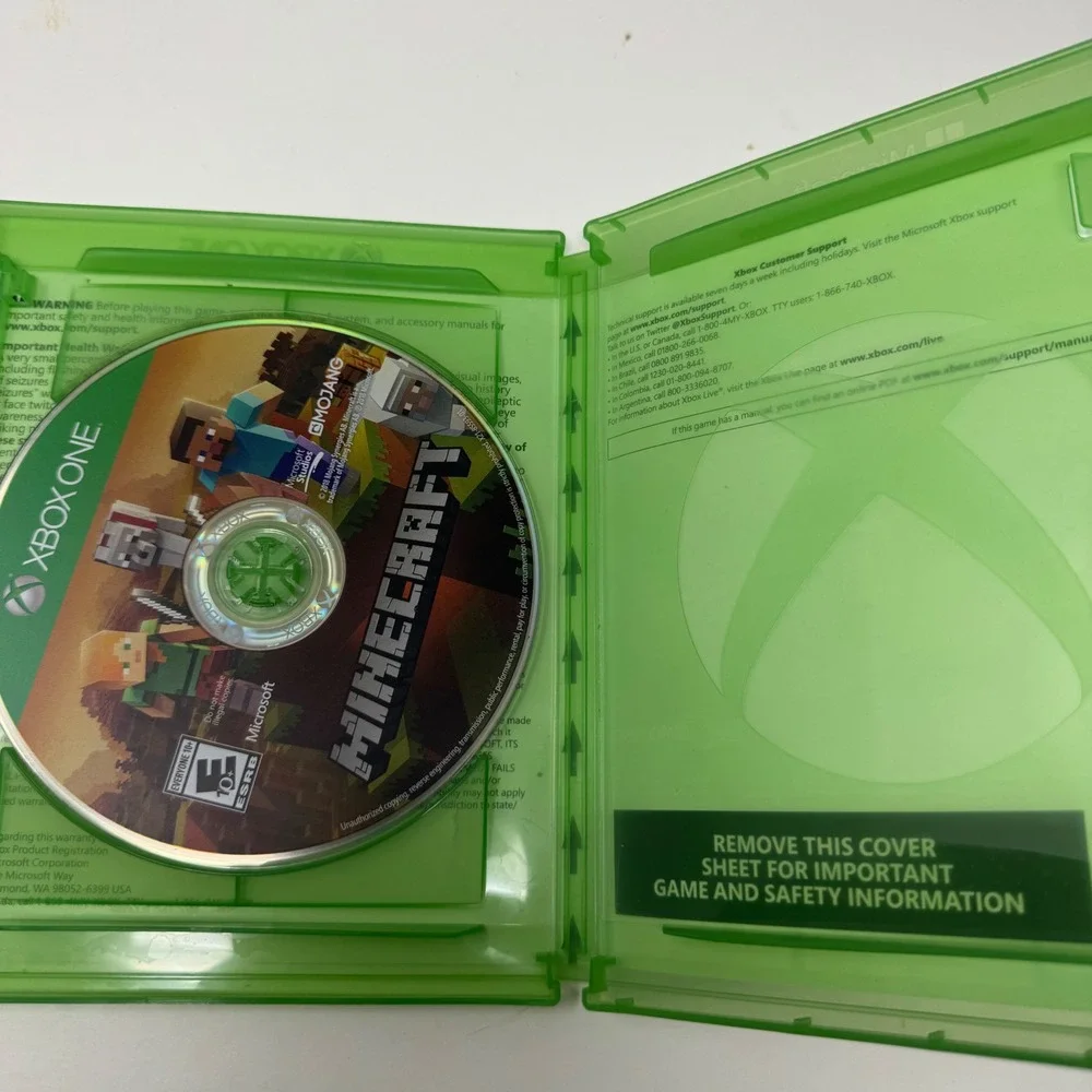Minecraft Xbox One Game Disc with Starter and Creators Pack